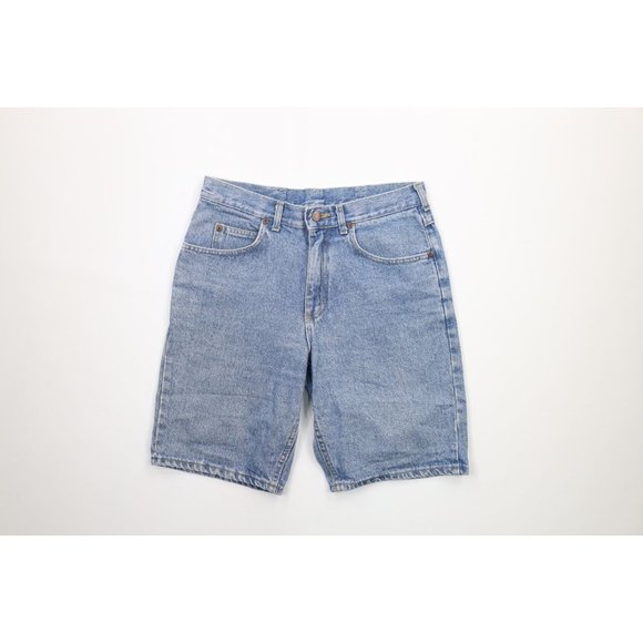 Vintage Other - Vintage 90s Streetwear 32 Distressed Relaxed Fit Denim Jean Shorts Jorts USA